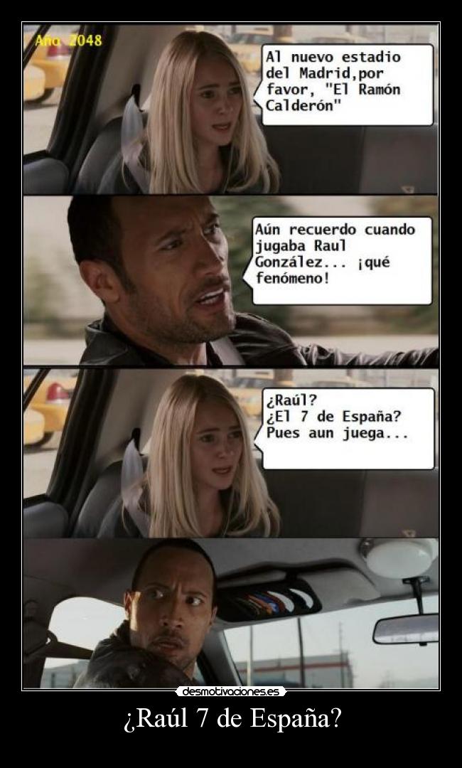 ¿Raúl 7 de España? -