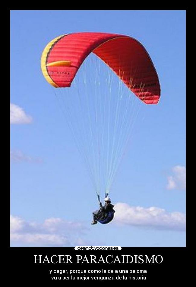 HACER PARACAIDISMO - 