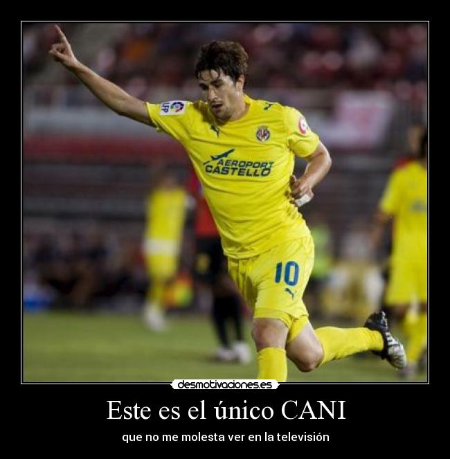 carteles cani villarreal futbol television desmotivaciones