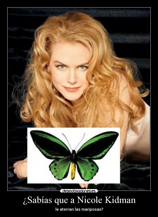 ¿Sabías que a Nicole Kidman - 