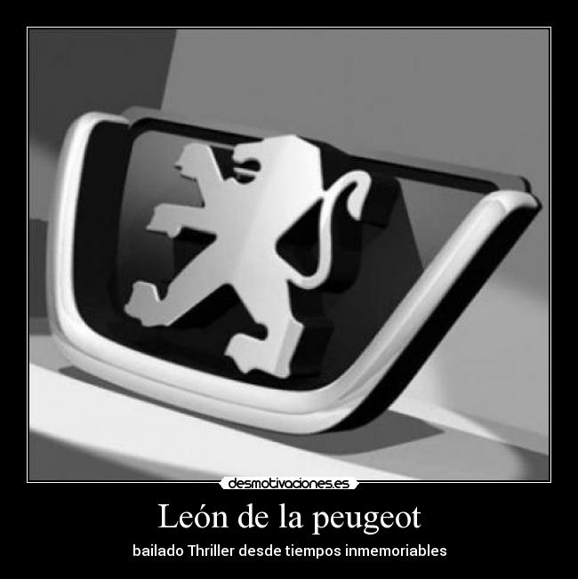 León de la peugeot - 