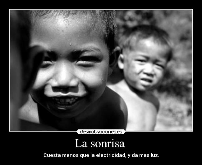 La sonrisa  - 