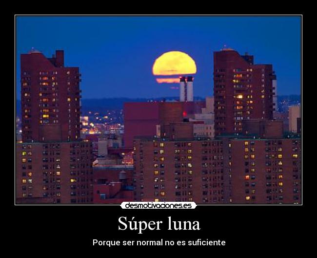 Súper luna -