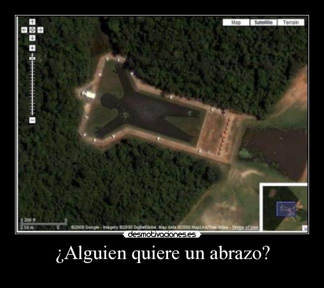 ¿Alguien quiere un abrazo? -