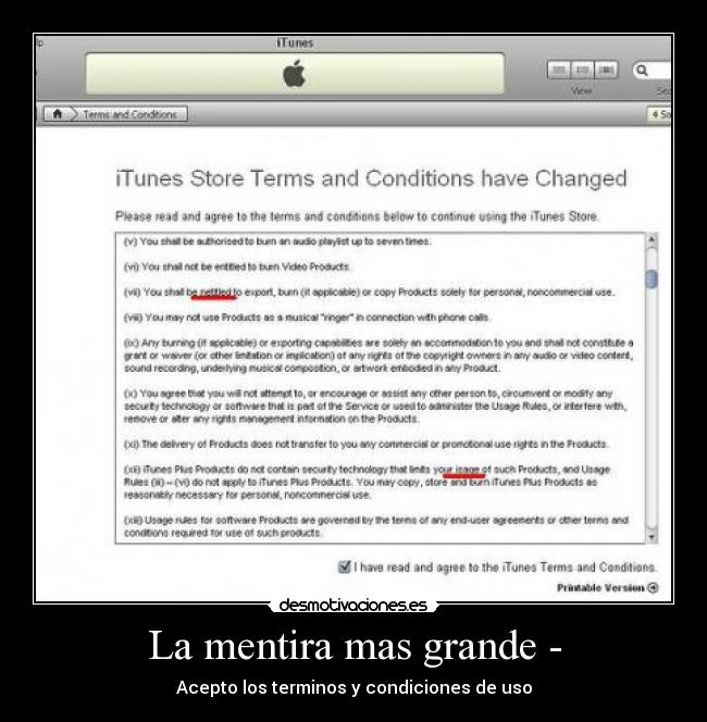 La mentira mas grande - - 