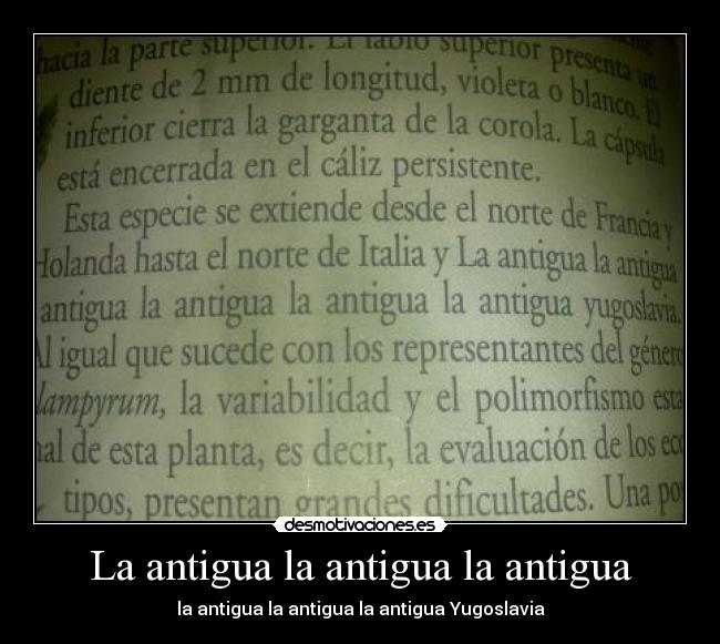 La antigua la antigua la antigua - la antigua la antigua la antigua Yugoslavia
