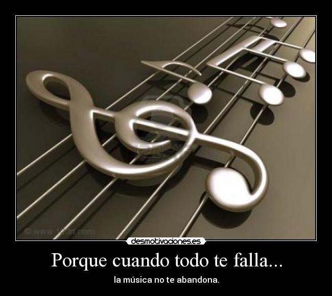 carteles musica desmotivaciones