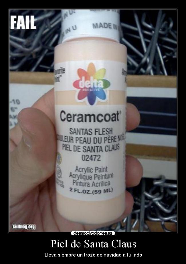 Piel de Santa Claus - Lleva siempre un trozo de navidad a tu lado