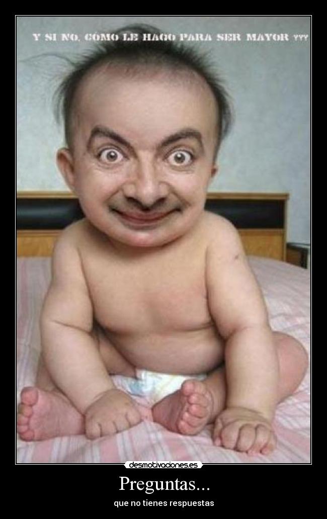 carteles pregunta desmotivaciones