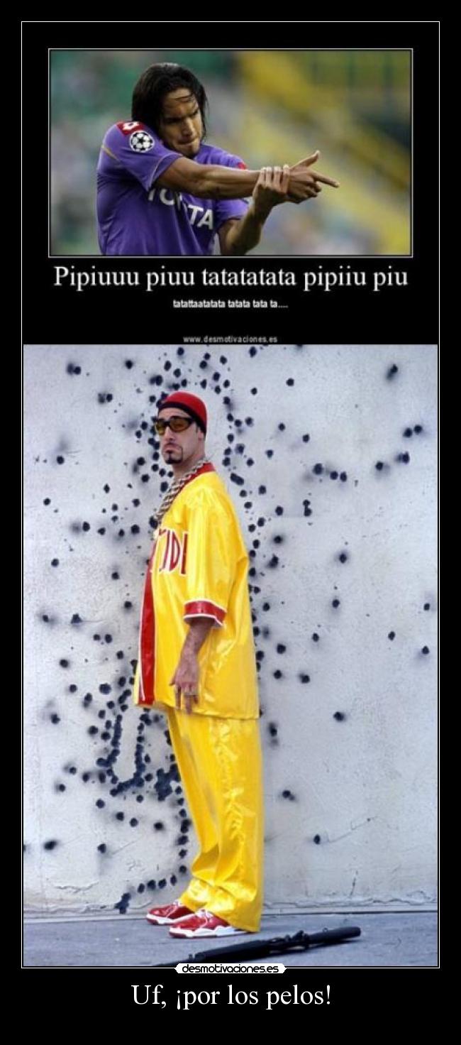 Uf, ¡por los pelos! -