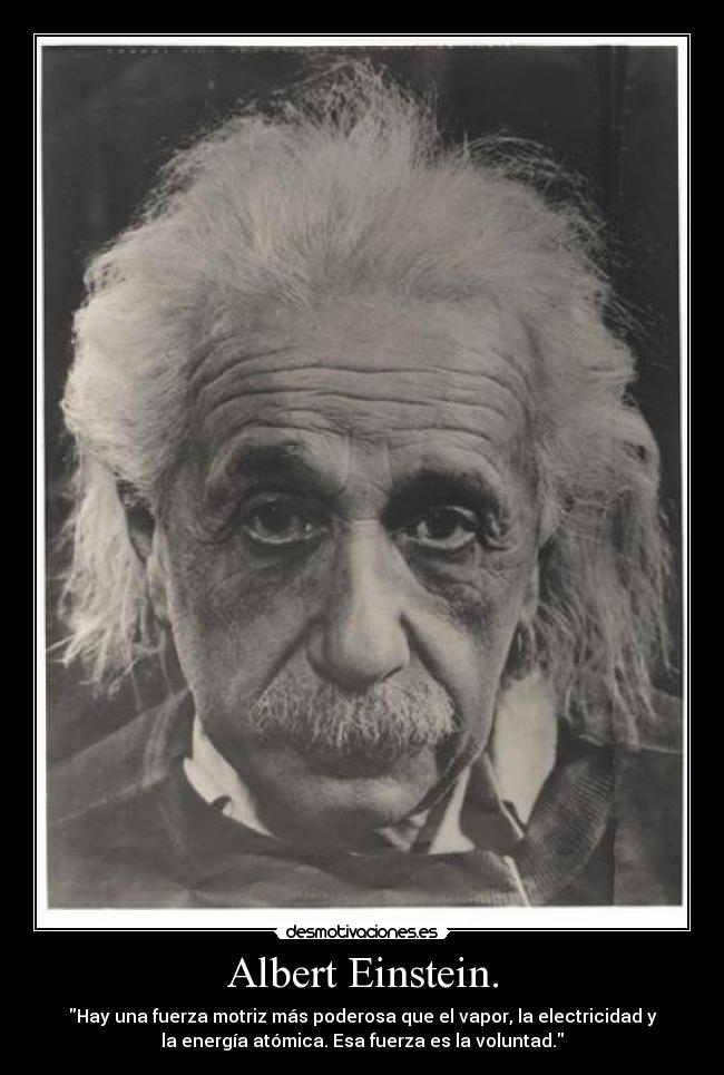 carteles albert einstein desmotivaciones