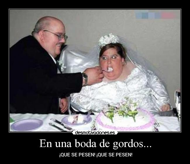 carteles gordos boda desmotivaciones
