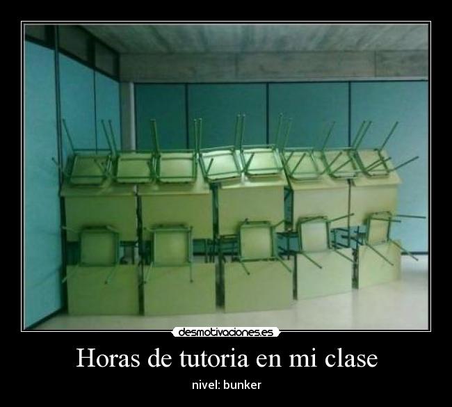 Horas de tutoria en mi clase -