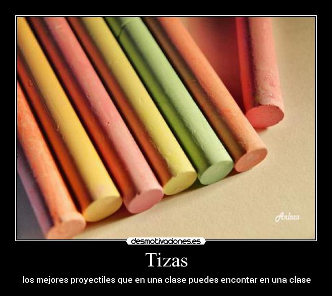 Tizas - los mejores proyectiles que en una clase puedes encontar en una clase