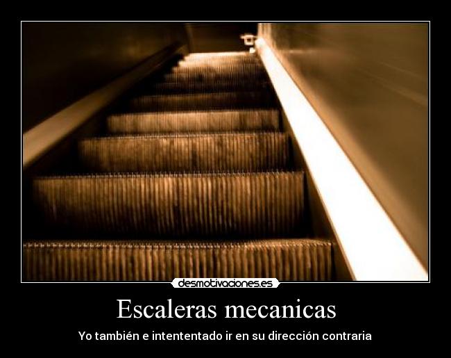 Escaleras mecanicas -