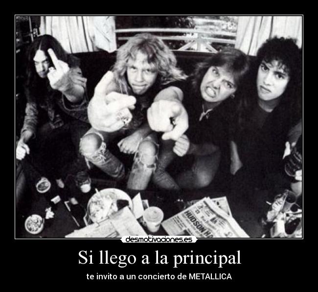 Si llego a la principal - 