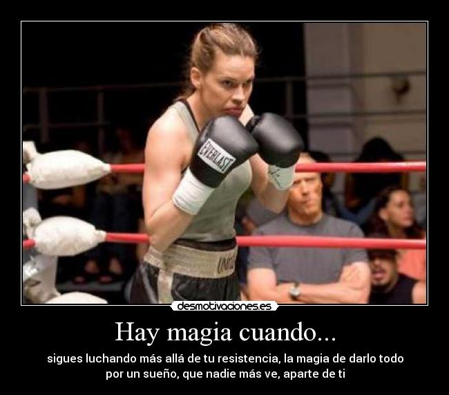 Hay magia cuando... -