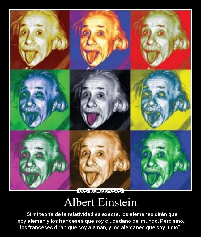 Albert Einstein -