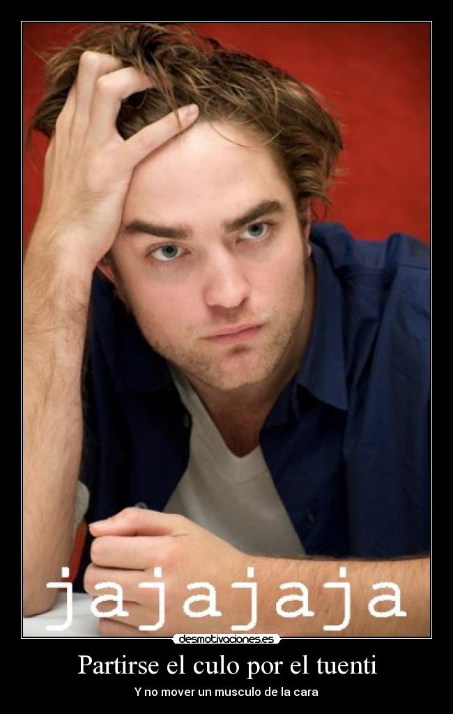 Partirse el culo por el tuenti - Y no mover un musculo de la cara