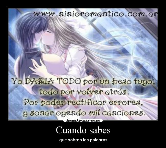 Cuando sabes - 