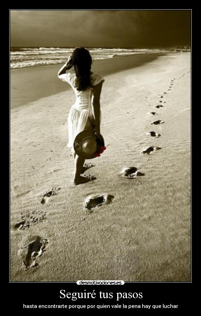 Seguiré tus pasos -