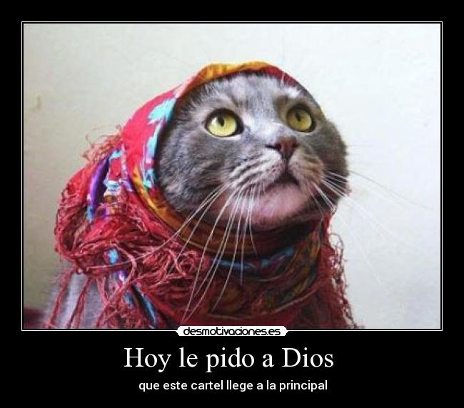 Hoy le pido a Dios  - 