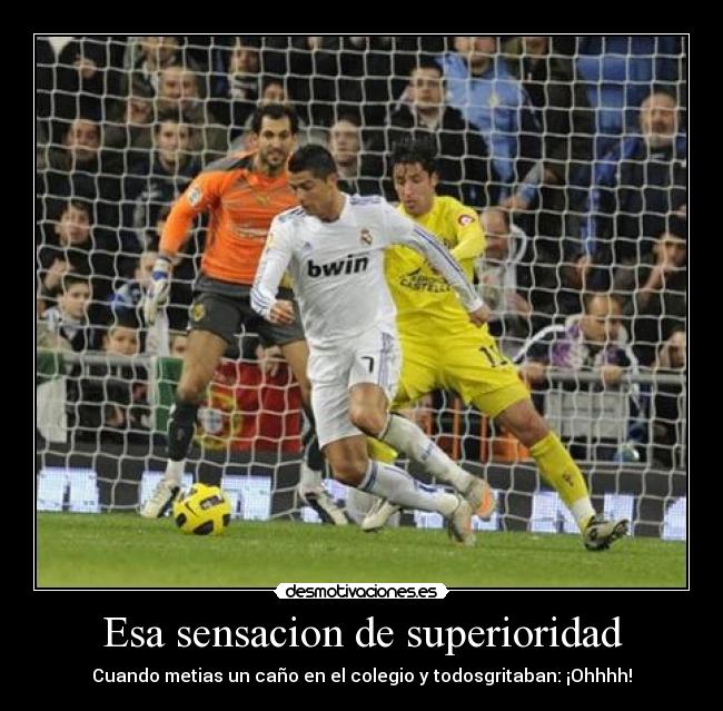 Esa sensacion de superioridad - 