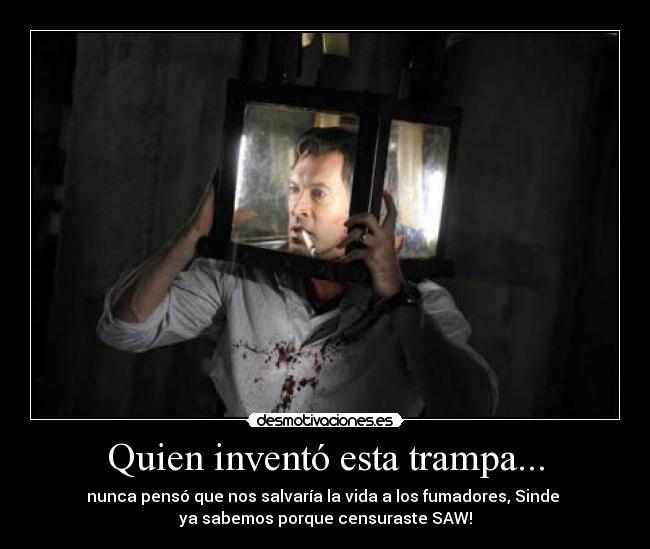 carteles saw desmotivaciones