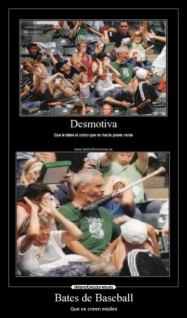 Bates de Baseball - Que se creen misiles