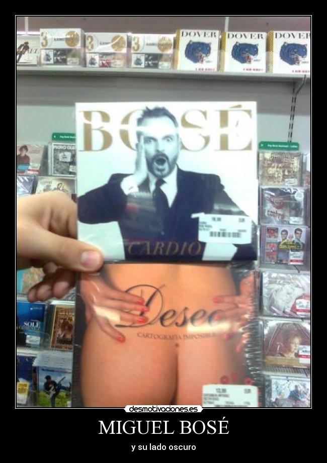 MIGUEL BOSÉ - y su lado oscuro
