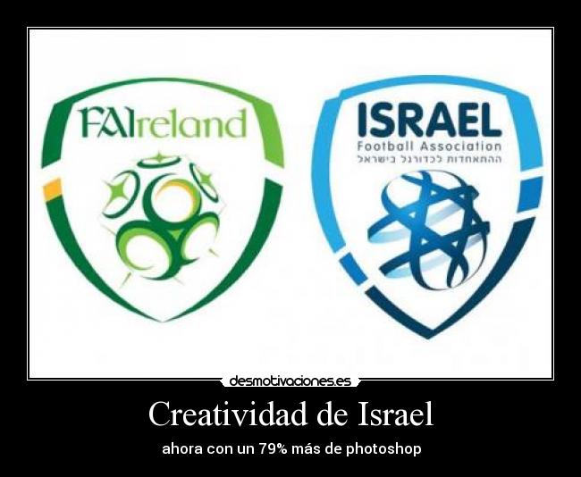 Creatividad de Israel - ahora con un 79% más de photoshop