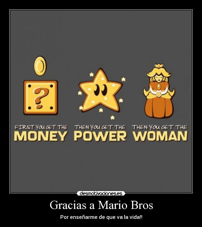 Gracias a Mario Bros -
