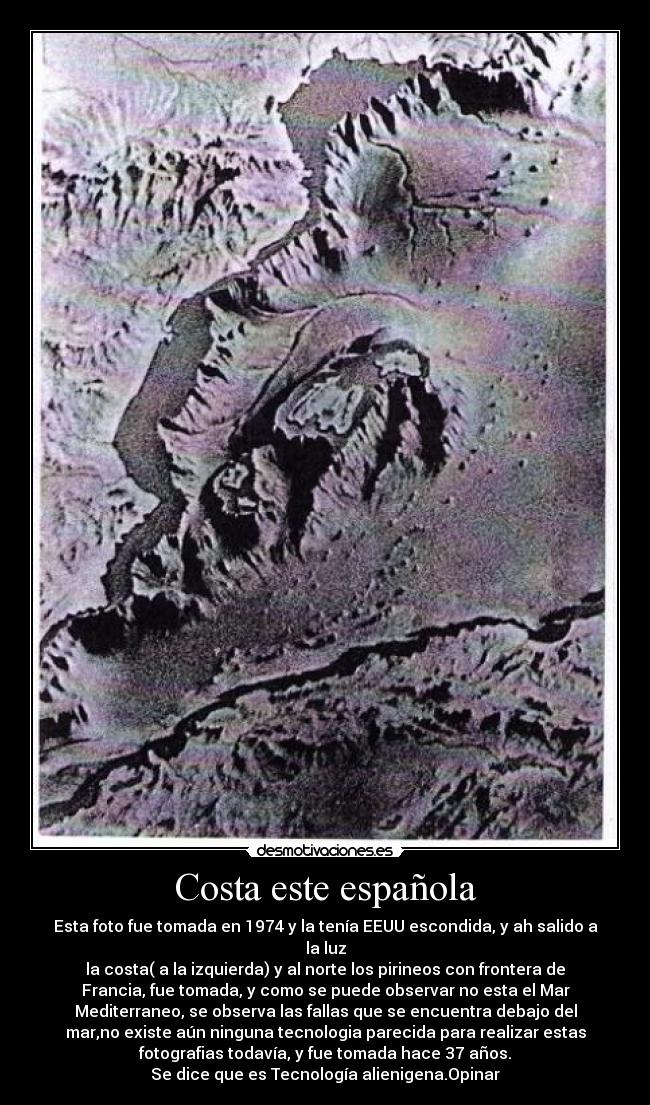 Costa este española -