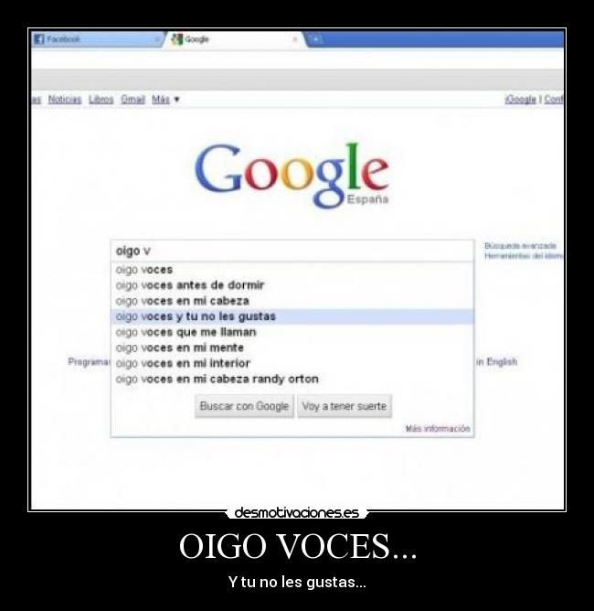 OIGO VOCES... -