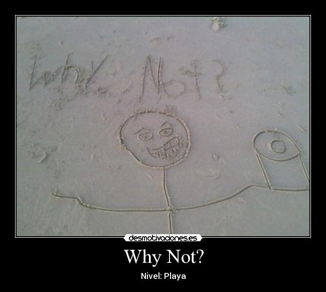 Why Not? -
