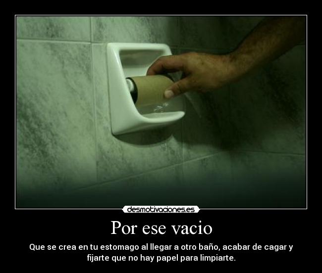 Por ese vacio - 