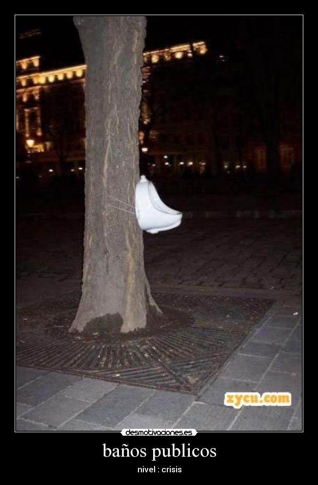 baños publicos - nivel : crisis