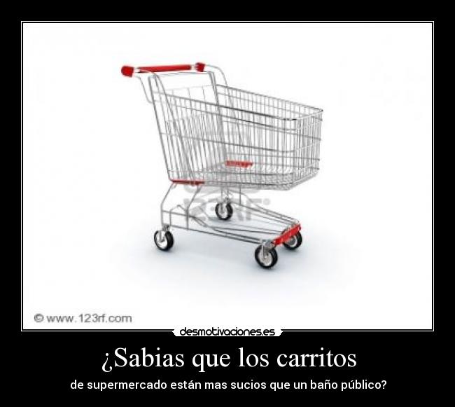 ¿Sabias que los carritos -