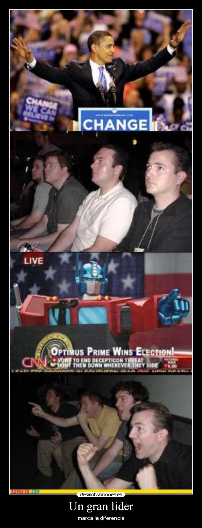 Un gran lider - marca la diferencia