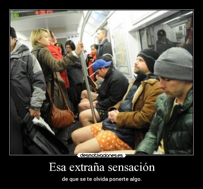 Esa extraña sensación - 