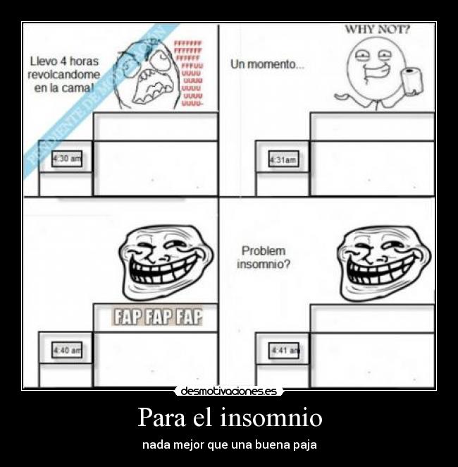 Para el insomnio - 