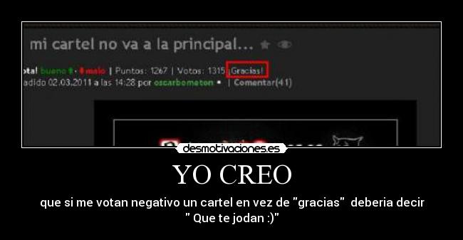 YO CREO -