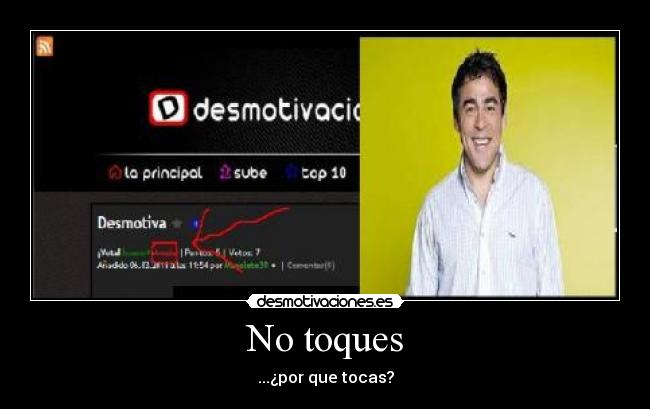No toques - 