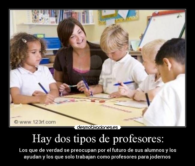 carteles profesores desmotivaciones