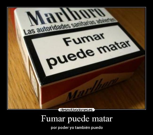 carteles fumar desmotivaciones