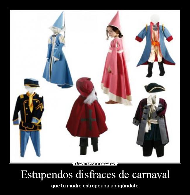 Estupendos disfraces de carnaval - 