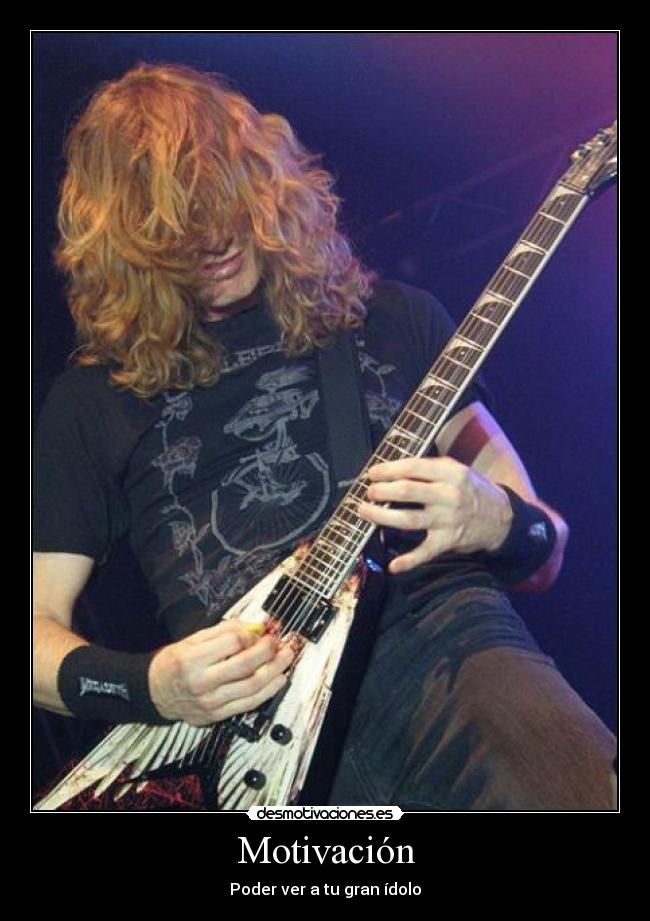 carteles dave mustaine desmotivaciones