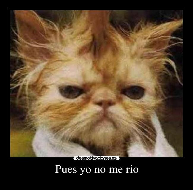 Pues yo no me rio -