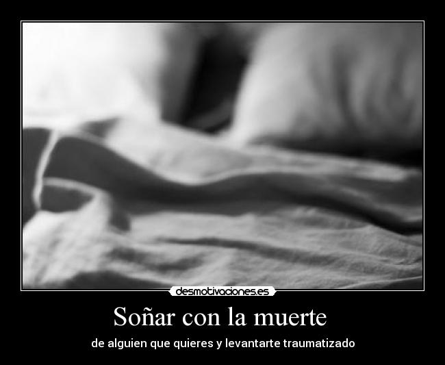 Soñar con la muerte -