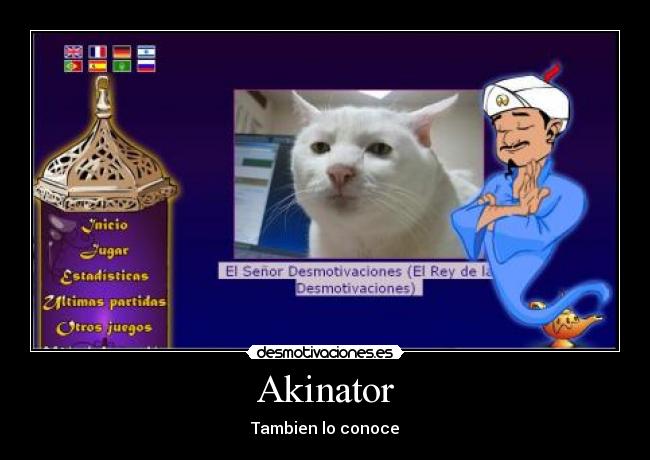 Akinator - Tambien lo conoce